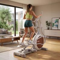 Эллиптический тренажер UNIX Fit MV-850 (Автонаклон / Auto Incline) деревянный
