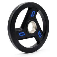 Диск обрезиненный c хватом UNIX Fit PRO 2,5 кг, 51 мм, 1 шт.