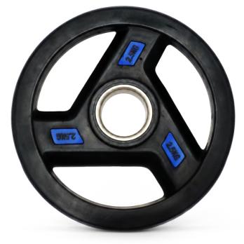 Диск обрезиненный c хватом UNIX Fit PRO 2,5 кг, 51 мм