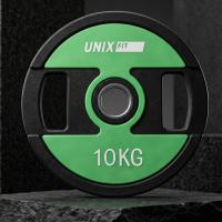 Диск уретановый c хватом UNIX Fit PRO 10 кг, 51 мм, 1 шт.