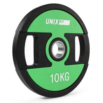 Диск уретановый c хватом UNIX Fit PRO 10 кг, 51 мм, 1 шт.
