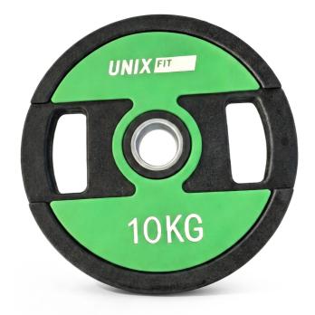 Диск уретановый c хватом UNIX Fit PRO 10 кг, 51 мм, 1 шт.
