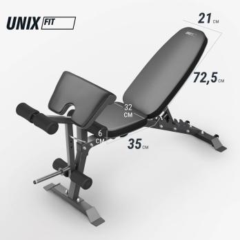 Скамья силовая универсальная UNIX Fit Bench 160