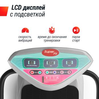 Виброплатформа UNIX Fit вертикальная / Improve 2 in 1 Silver