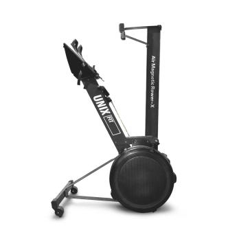 Гребной тренажер UNIX Fit Air воздушно-магнитный / Magnetic Rower-X черный