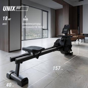 Гребной тренажер UNIX Fit механическая нагрузка / Techno Rower 360
