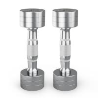 Гантель UNIX Fit PRO круглая хромированная 2 кг, 2 шт.