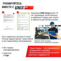 Гантель UNIX Fit PRO круглая обрезиненная 2,5 кг, 2 шт.