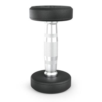 Гантель UNIX Fit PRO круглая обрезиненная 2,5 кг, 2 шт.