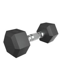 Гантель гексагональная UNIX Fit обрезиненная 5 кг, 2 шт.