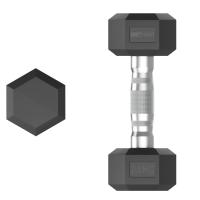 Гантель гексагональная UNIX Fit обрезиненная 2,5 кг, 2 шт.