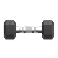 Гантель гексагональная UNIX Fit обрезиненная 2,5 кг, 2 шт.