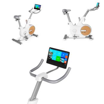 Велотренажер UNIX Fit MV-500T (15,6 TFT') деревянный / Wood