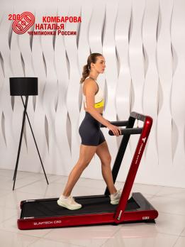 Беговая дорожка Titanium Masters Slimtech C20, красная