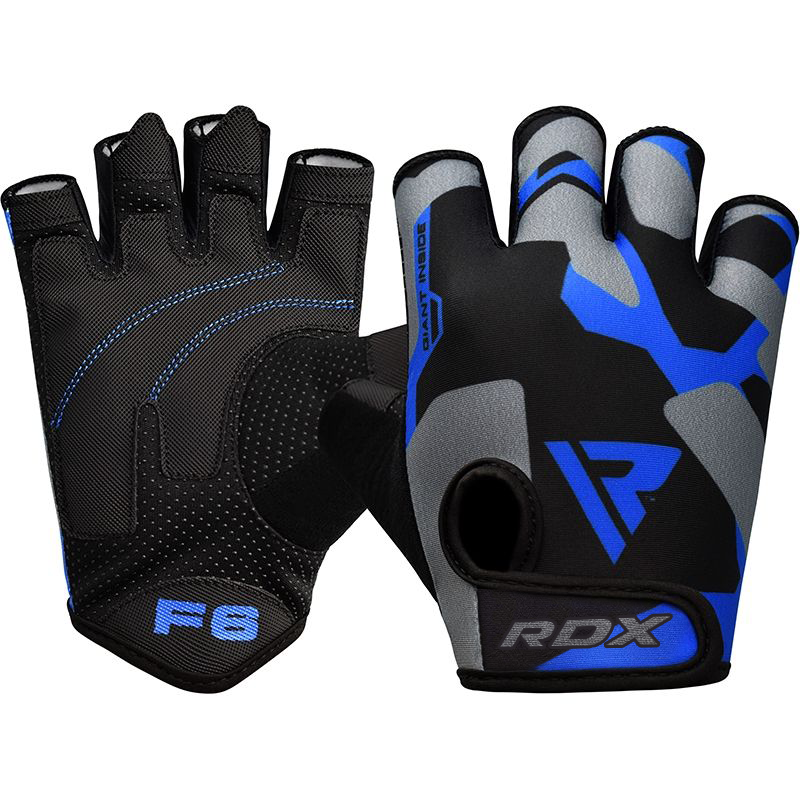 Перчатки RDX Sublimation F6 S черн/син.