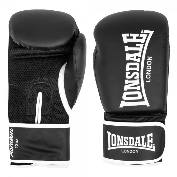 Перчатки тренировочные Lonsdale Ashdon 12oz черн.