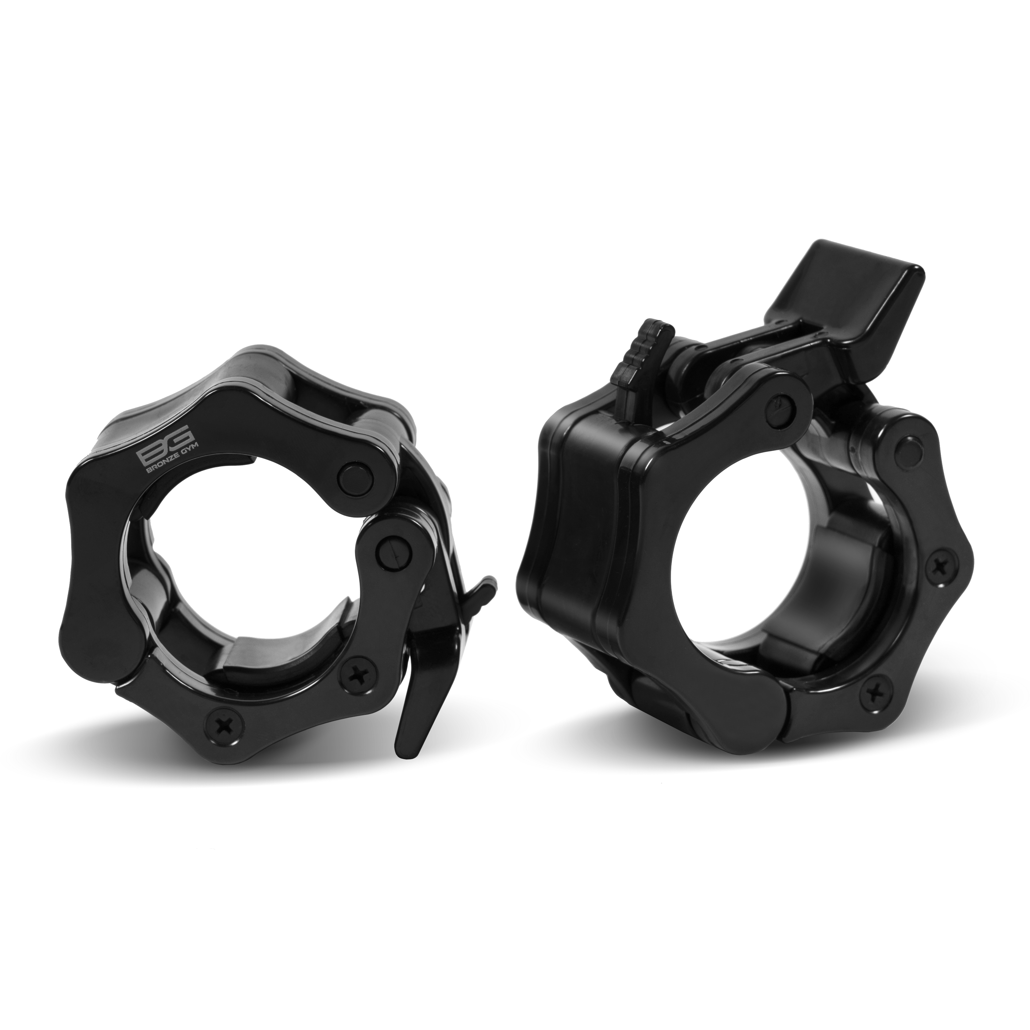 Замки олимпийские BRONZE GYM пластиковые (пара)