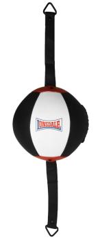 Груша на растяжках Lonsdale Laval 20 см. черн/бел.