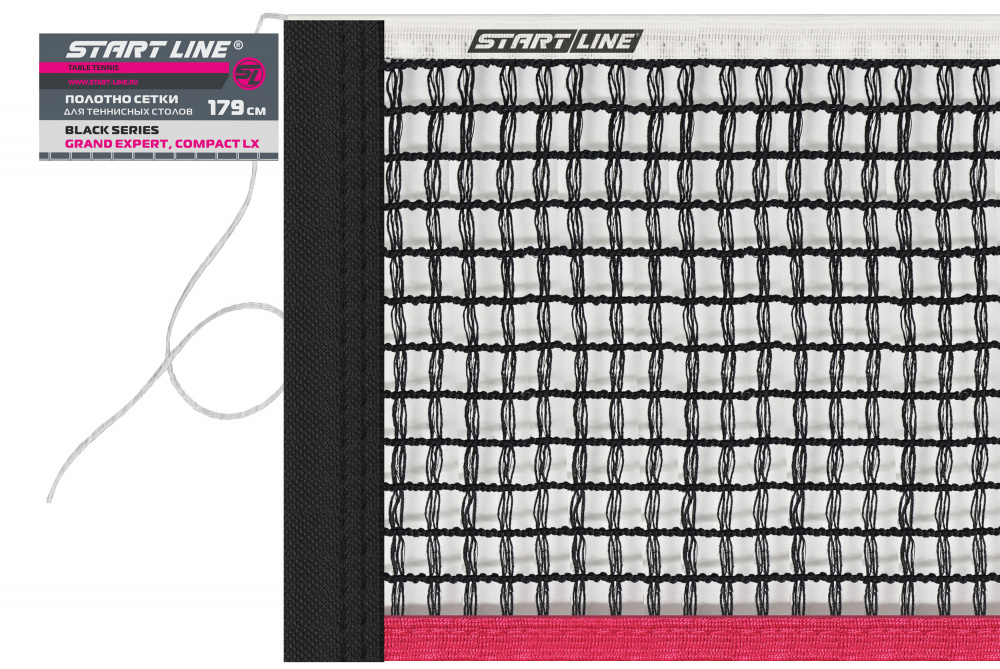 Полотно сетки для теннисного стола 179 см Black