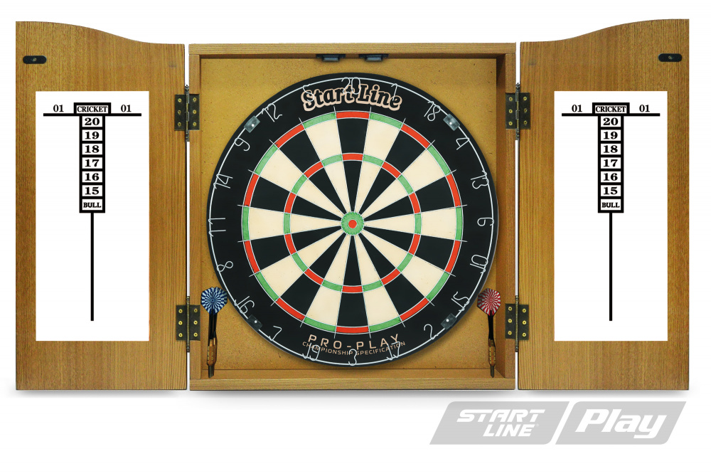 Кабинет для дартса фигурный (№3,)