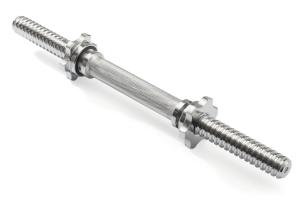 Гриф для гантелей 25 мм. Длина 400 мм. прямой (под гайку) VictoryFit VF-S2540-B2