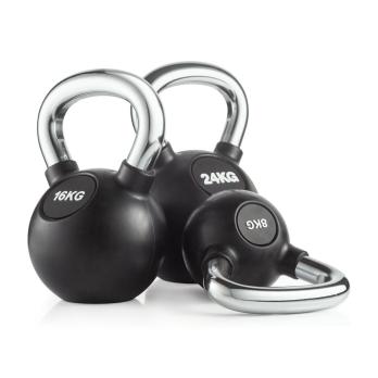 Гиря с резиновым покрытием 6 кг (модель: К-6) VictoryFit VF-KRU060