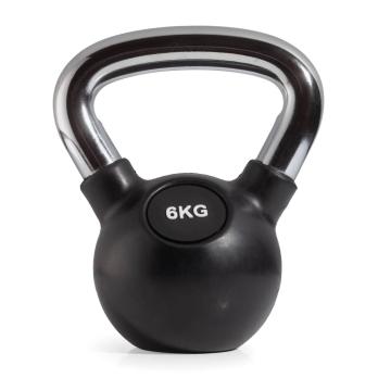 Гиря с резиновым покрытием 6 кг (модель: К-6) VictoryFit VF-KRU060