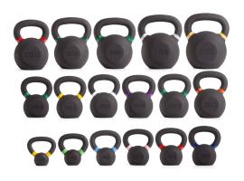 Гиря чугунная с цветным кольцом 2 кг (модель: К-3) VictoryFit VF-KCR020