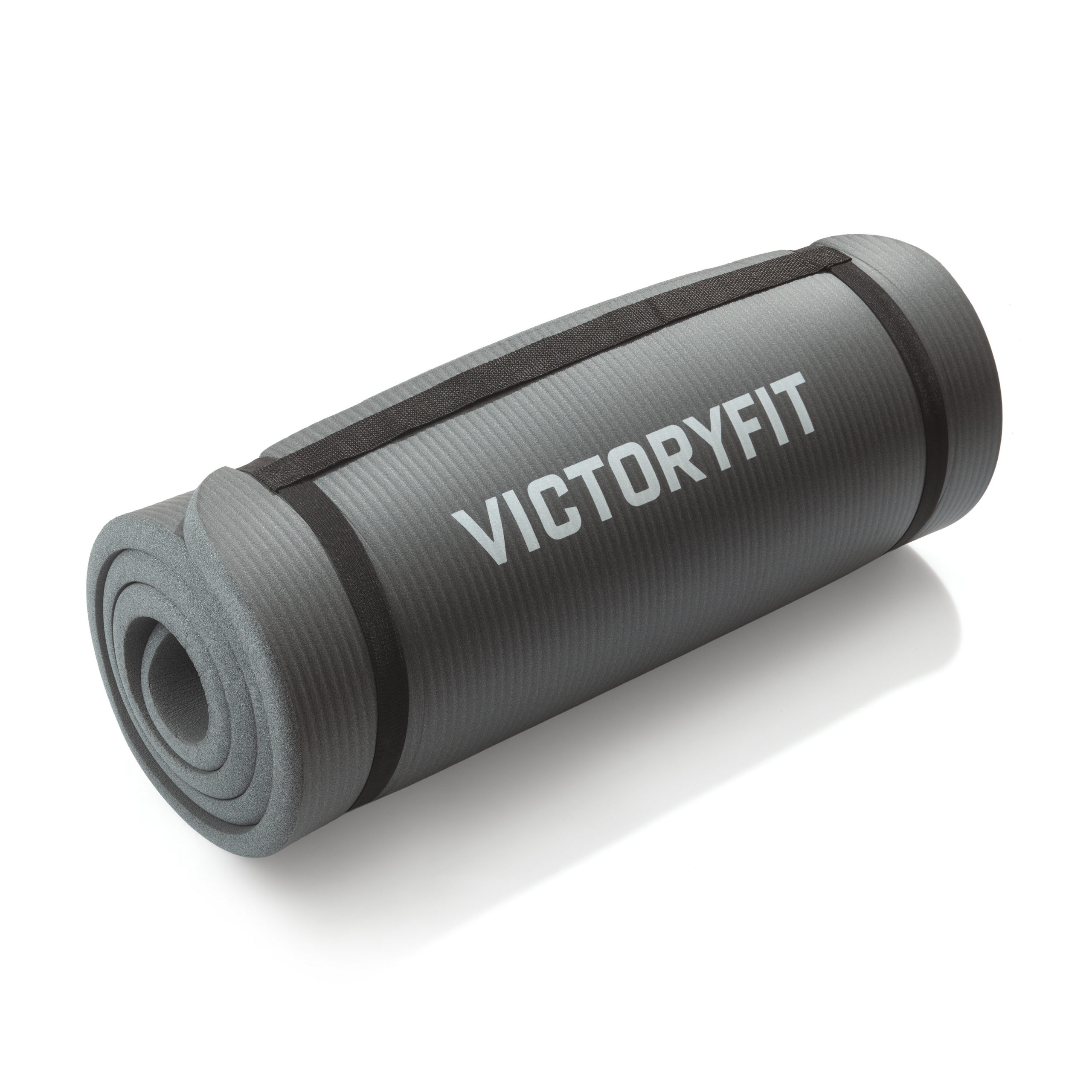 Коврик для йоги и фитнеса 2,0 см VictoryFit VF-YM200_grey