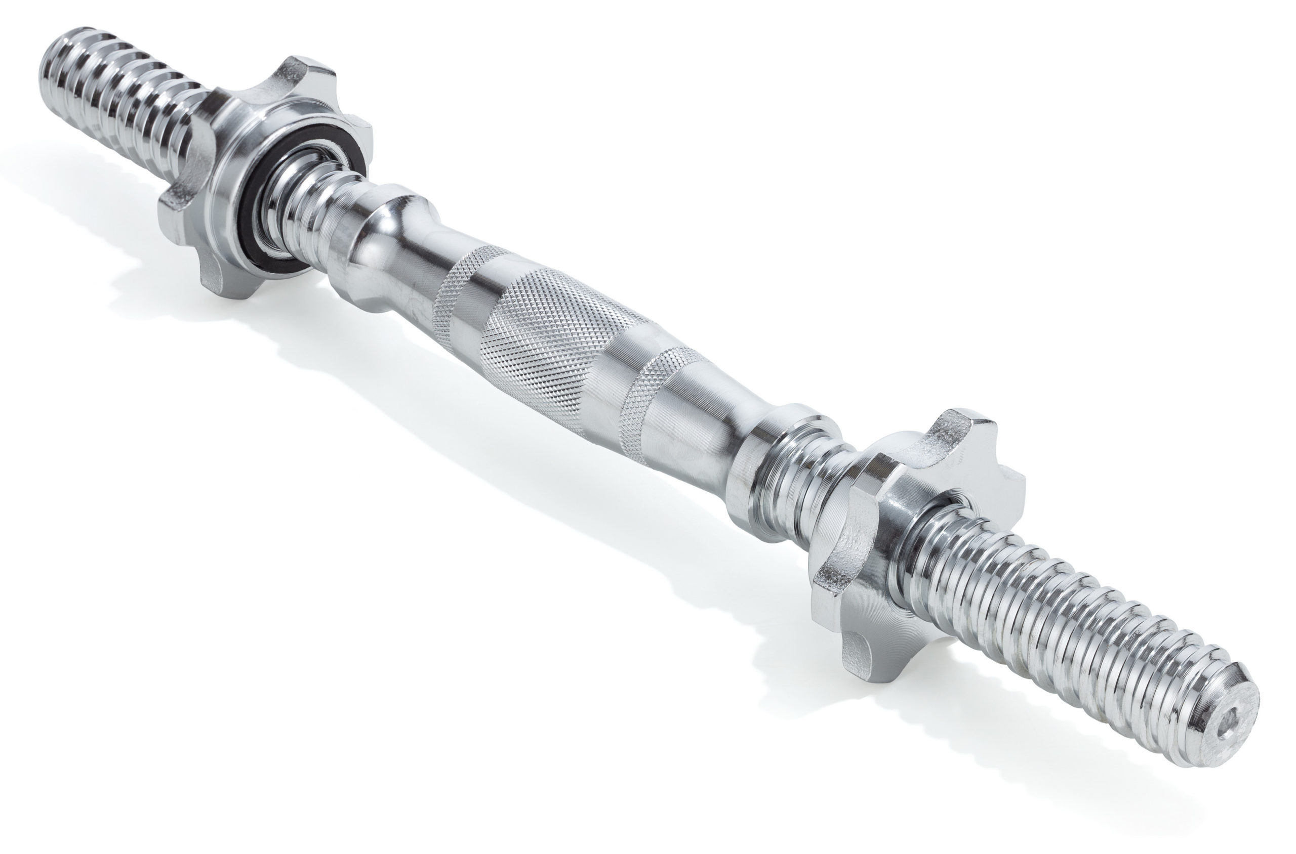 Гриф для гантелей 25 мм. Длина 350 мм. анатомический (под гайку) VictoryFit VF-S2535