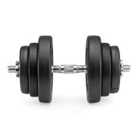 Гриф для гантелей 25 мм. Длина 350 мм. анатомический (под гайку) VictoryFit VF-S2535