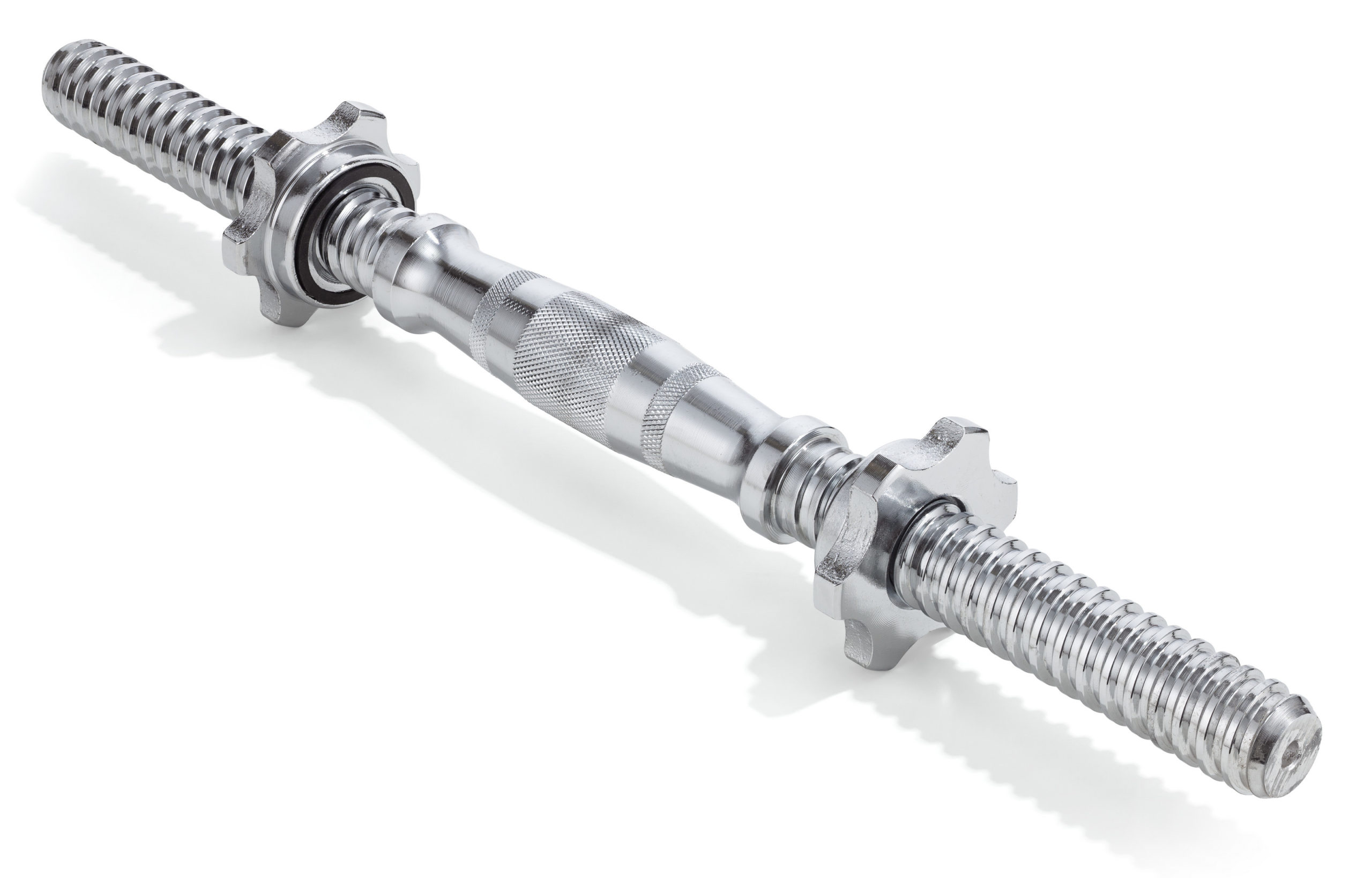 Гриф для гантелей 25 мм. Длина 400 мм. анатомический (под гайку) VictoryFit VF-S2540