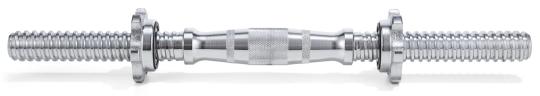 Гриф для гантелей 25 мм. Длина 400 мм. анатомический (под гайку) VictoryFit VF-S2540