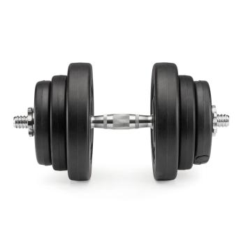 Гриф для гантелей 25 мм. Длина 400 мм. анатомический (под гайку) VictoryFit VF-S2540