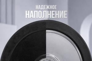 Диск бамперный 51 мм, обрезиненный 2,5 кг, VictoryFit VF-D51025