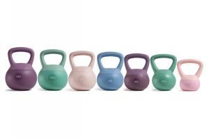 Гиря резиновая 4 кг. VictoryFit VF-KR040
