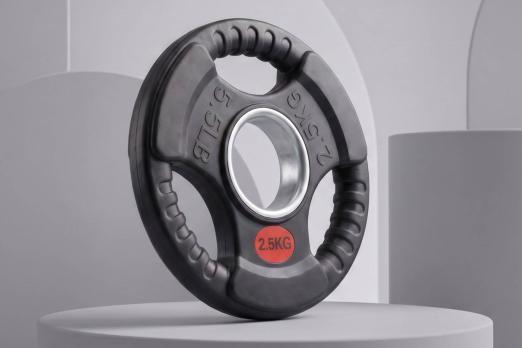 Диск 51 мм. обрезиненный с 3-мя хватами 2,5 кг, VictoryFit VF-S510250