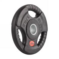 Диск 31 мм. обрезиненный с 3-мя хватами 1,25 кг, VictoryFit VF-S250125