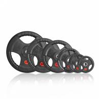 Диск 31 мм. обрезиненный с 3-мя хватами 1,25 кг, VictoryFit VF-S250125