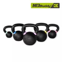 Гиря железная с цветными кольцами MD Buddy MD2219 16 кг