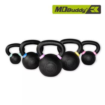 Гиря железная с цветными кольцами MD Buddy MD2219 16 кг