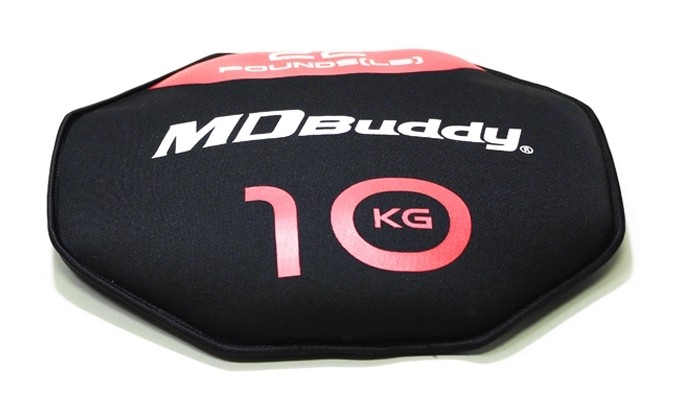 Диск-утяжелитель для фитнеса MD Buddy MD2221 10 кг