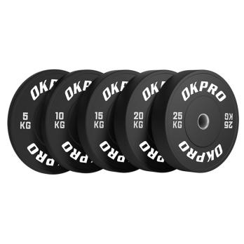 Диск бамперный резиновый 5 кг OKPRO OK2006-1