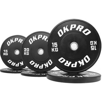 Диск бамперный резиновый 5 кг OKPRO OK2006-1