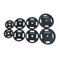 Диск обрезиненный с хватами 5 кг OKPRO OK2009E