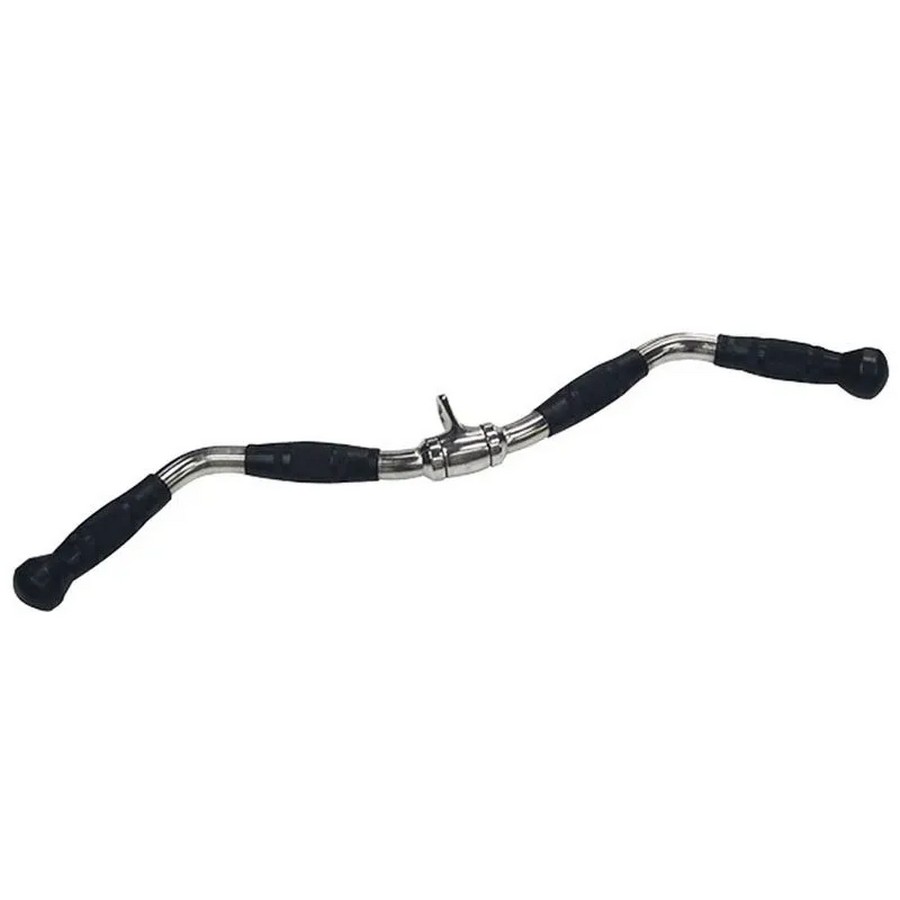 Рукоять вращающаяся изогнутая с обрезиненными ручками 32" Gymmaster PB10