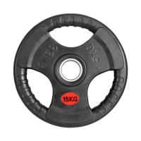Диск обрезиненный с тройным хватом Gymmaster ANA-008 15кг