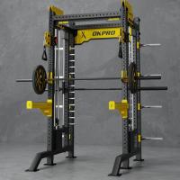 Двойная регулируемая тяга с машиной Смита OKPRO OK9012