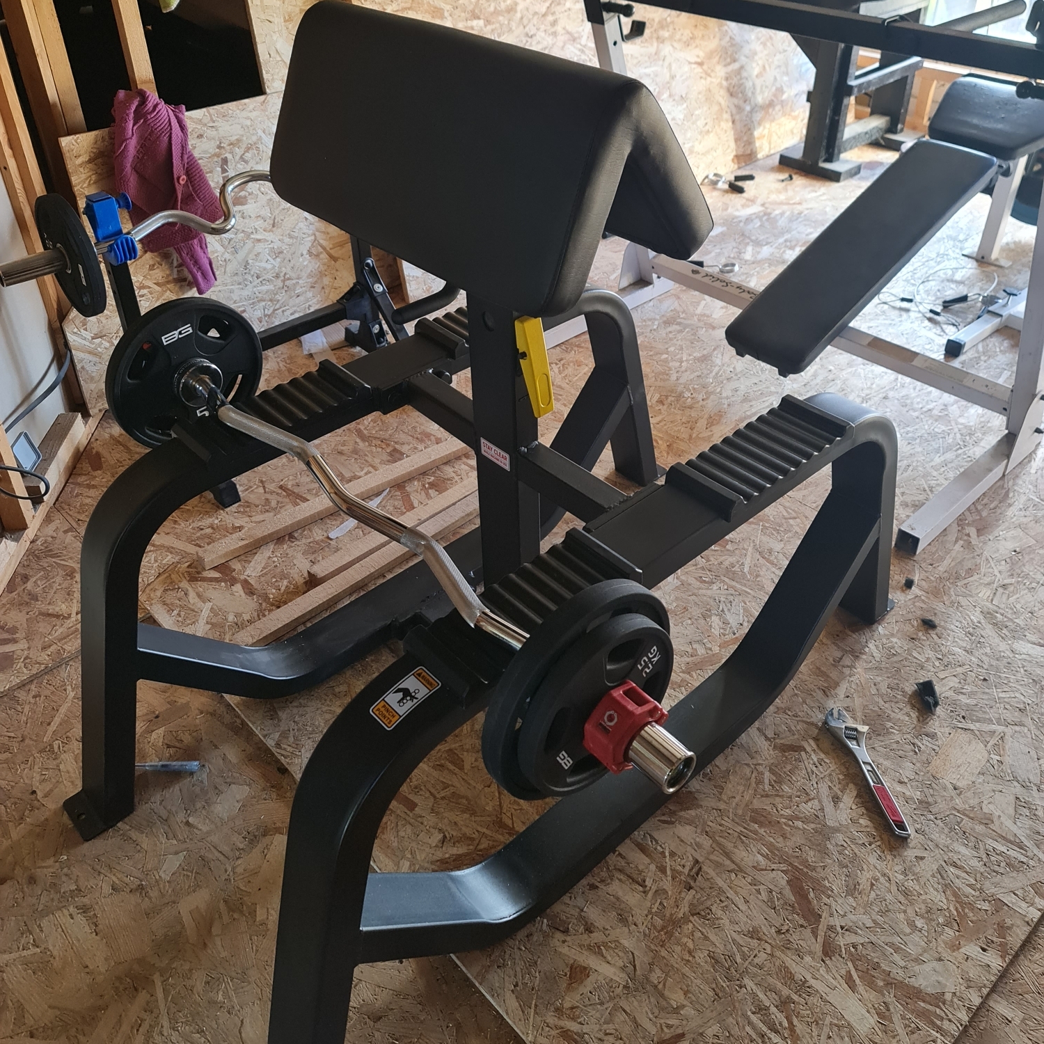 Скамья скотта Gymmaster SSB-21