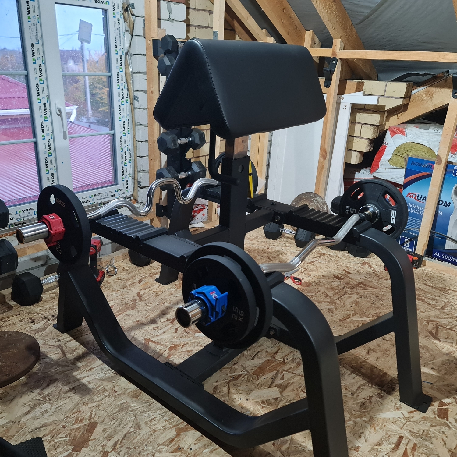 Скамья скотта Gymmaster SSB-21